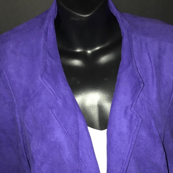 Maggie Barnes Purple Jacket - Picture 3 of 3